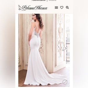 Palamo Blanca wedding dress